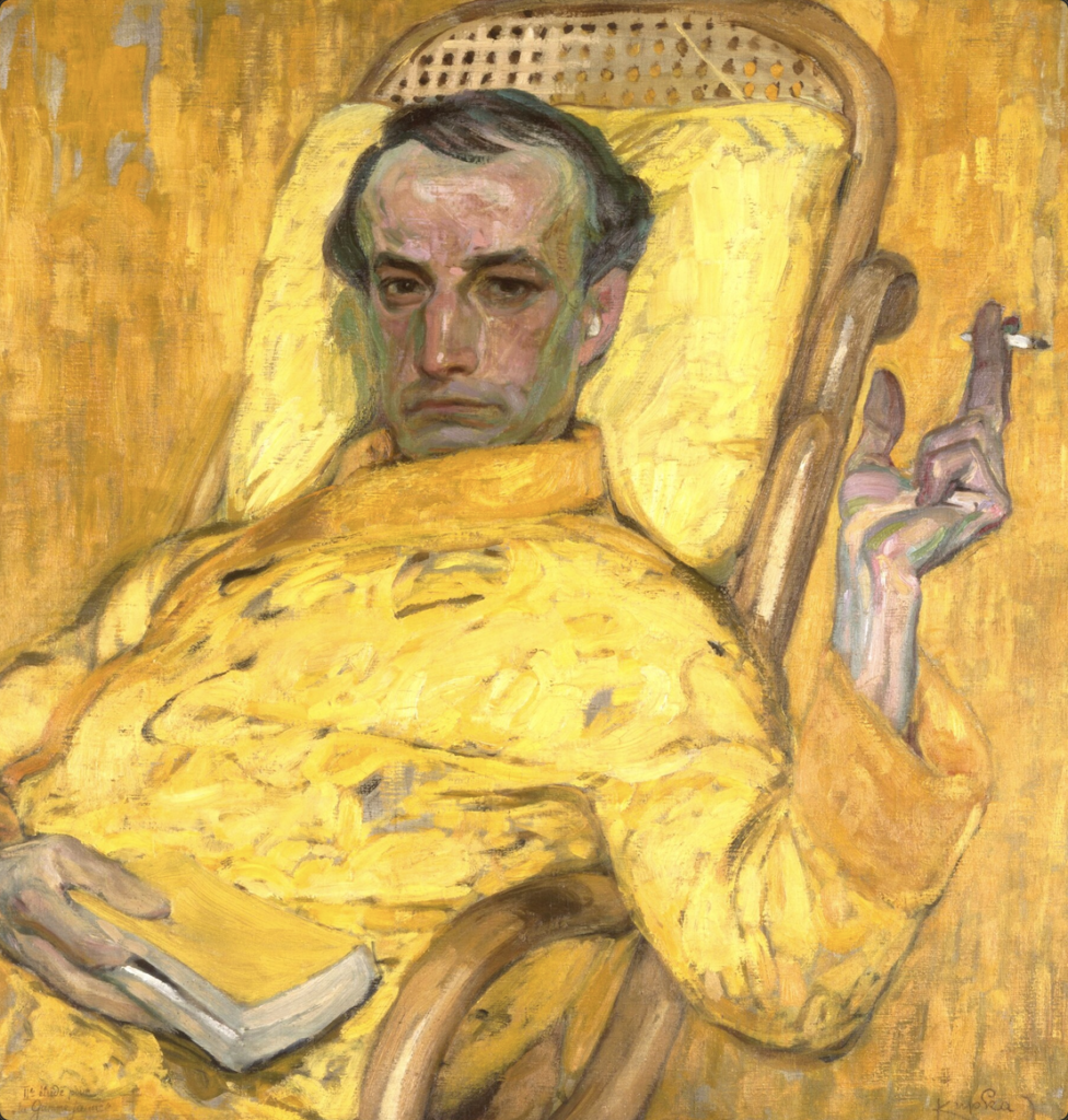 František Kupka, Żółta skala (1907).