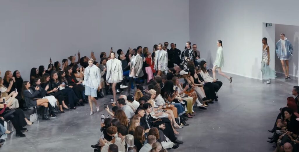 RABANNE Spring-Summer 2025 Fashion show in Paris.