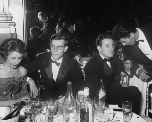 Yves Saint Laurent i Pierre Berge © Droits Réservés